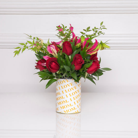 ARRANJO ERMÉTICA MÃE VERMELHA