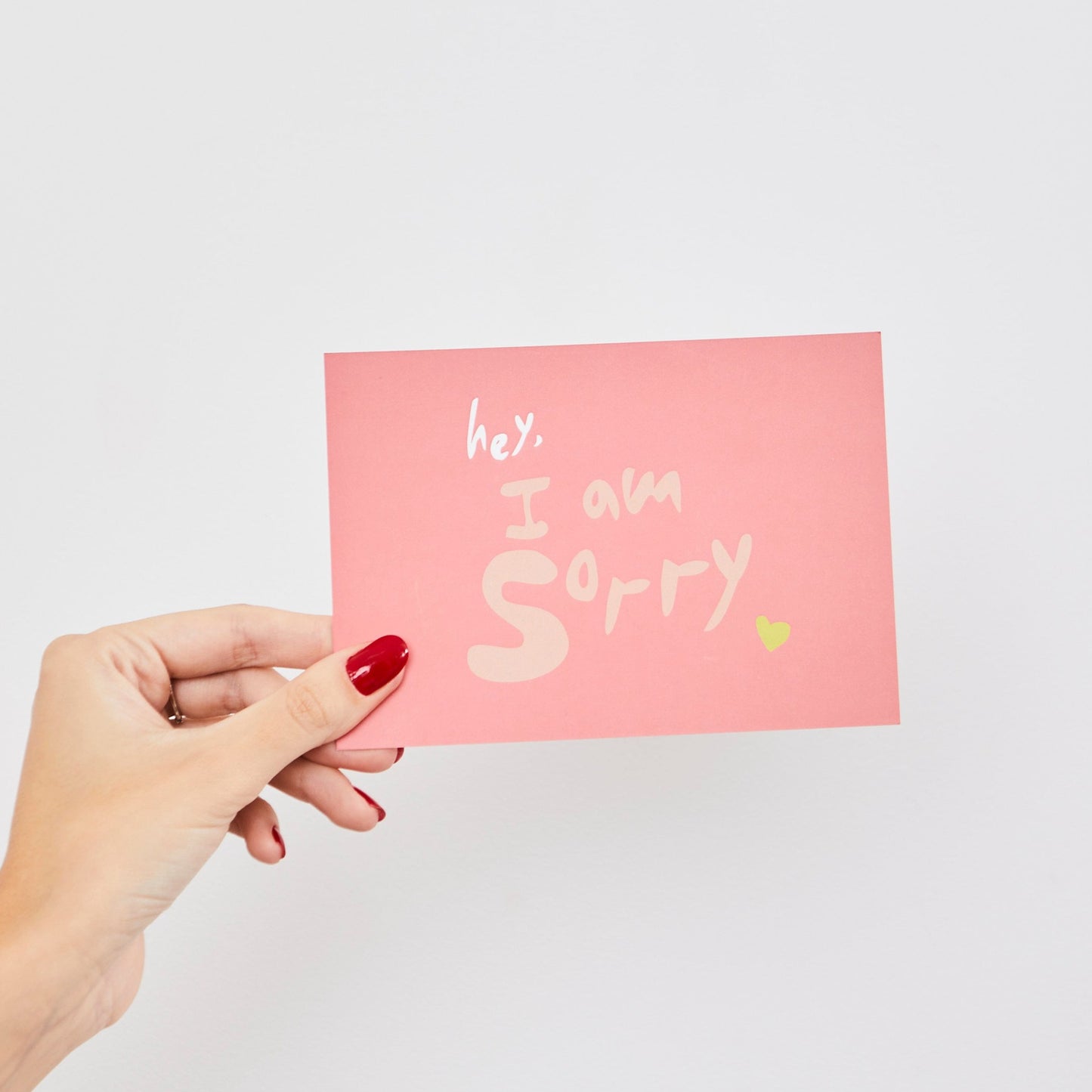 HEY, I AM SORRY