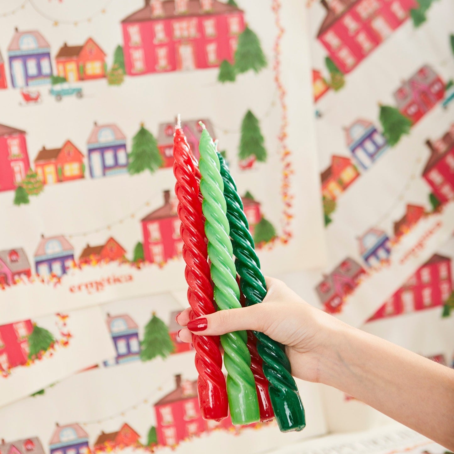 4 VELAS ERMETICAS NATAL