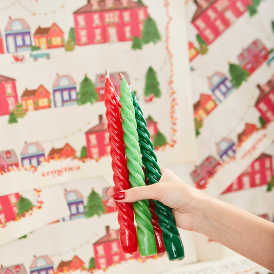 4 VELAS ERMETICAS NATAL