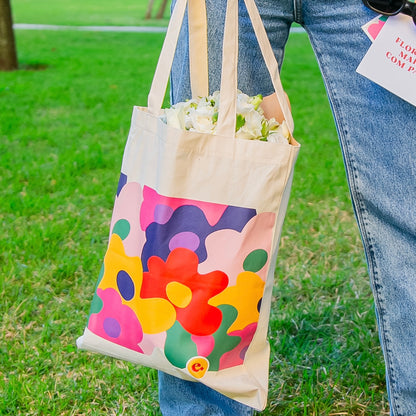BOLSA COM FLORES ERMETICA
