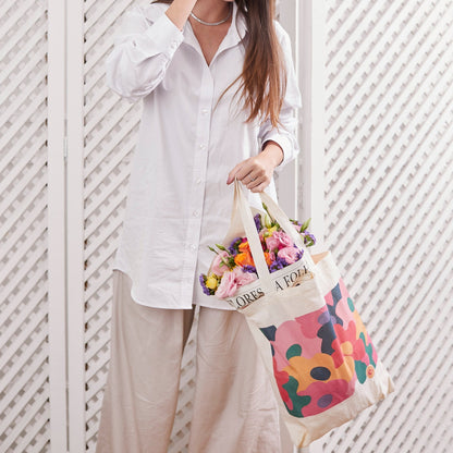 BOLSA COM FLORES ERMETICA
