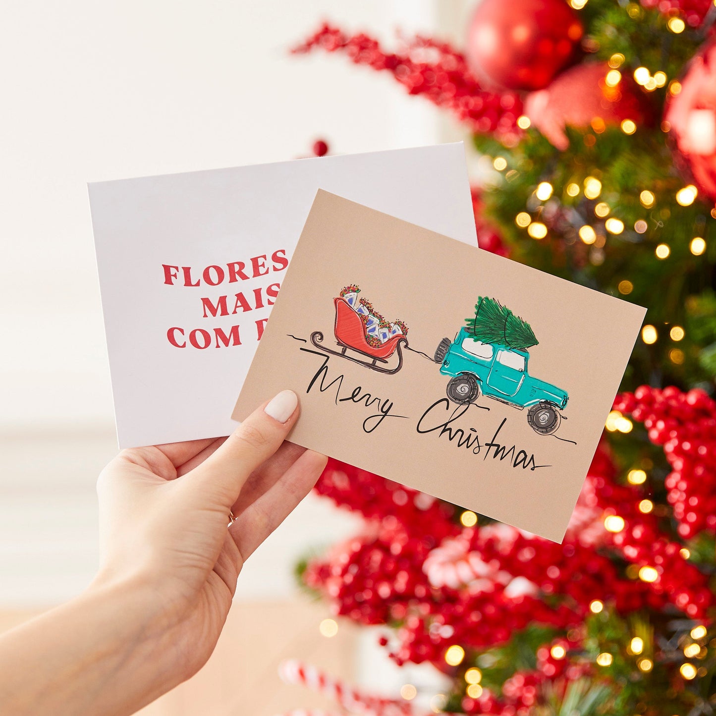 CARTÃO MERRY CHRISTMAS