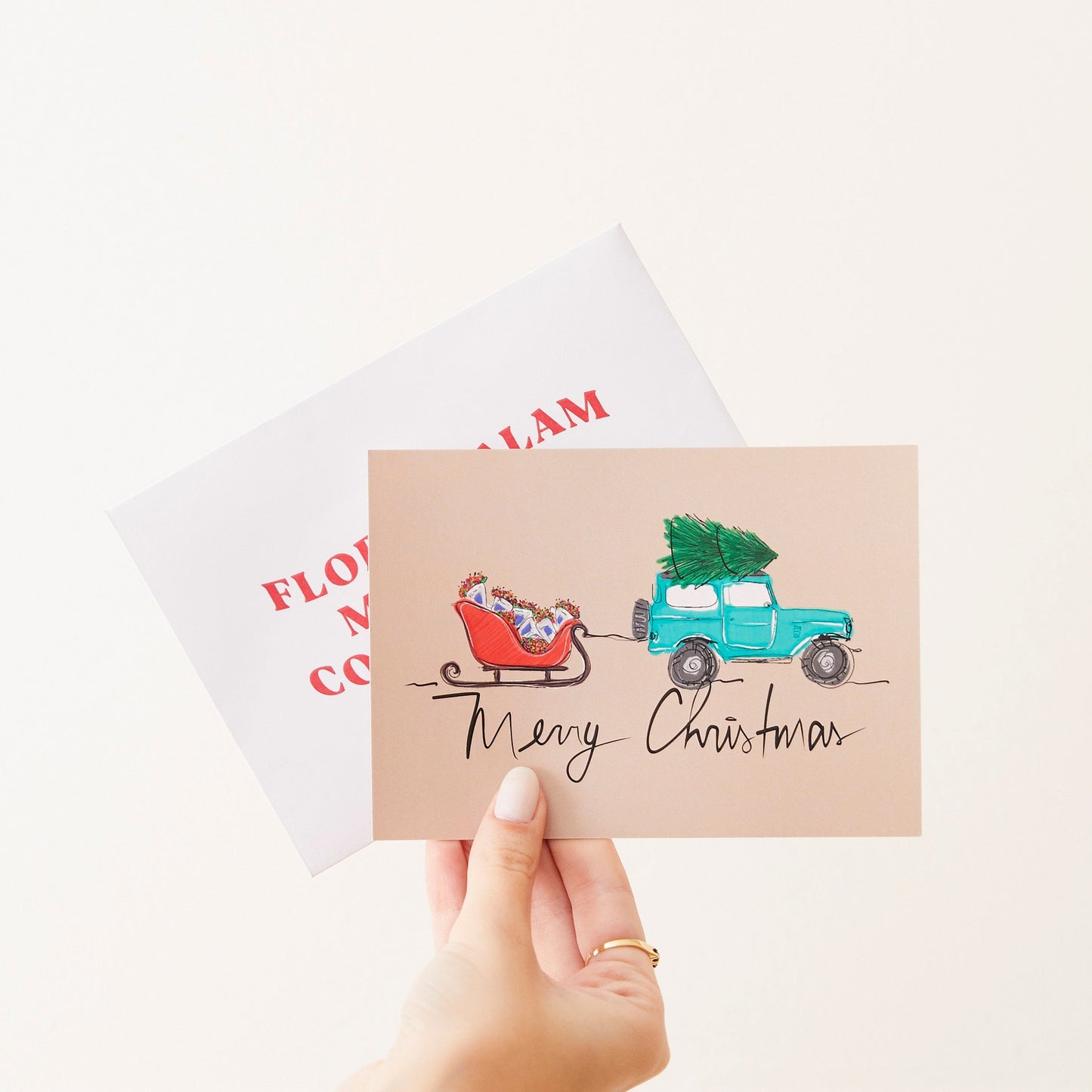 CARTÃO MERRY CHRISTMAS