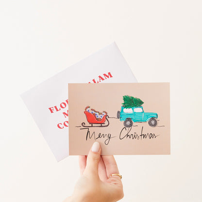 CARTÃO MERRY CHRISTMAS