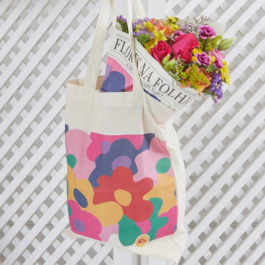 BOLSA COM FLORES ERMETICA